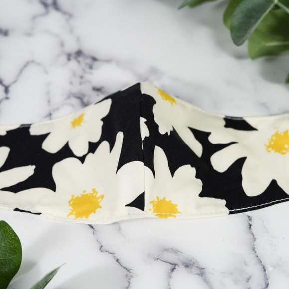 Hand Crafted Accessories - 3 layers with filter pocket face mask